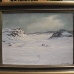 494 7014 Oljemålning